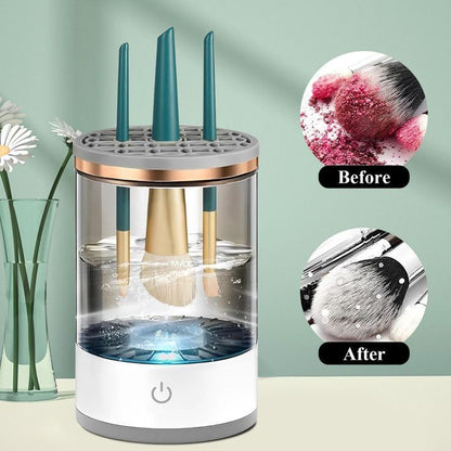 ✨ BrushClean Pro — Limpiador Eléctrico de Brochas