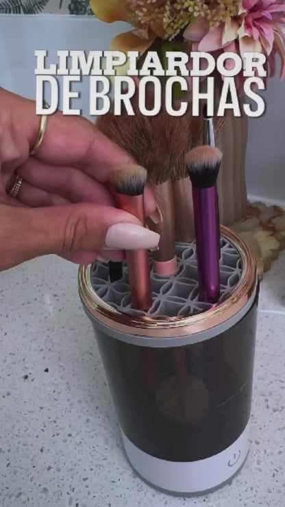 ✨ BrushClean Pro — Limpiador Eléctrico de Brochas